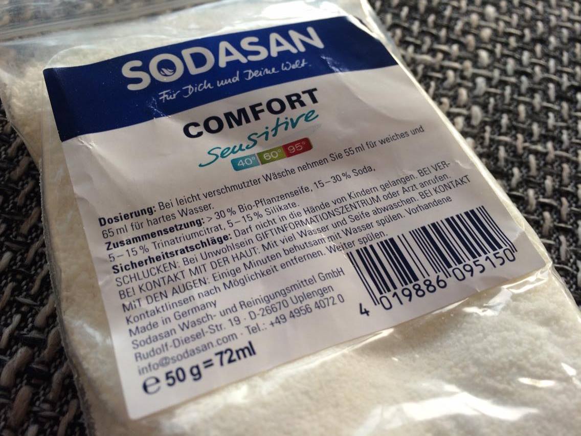Sodasan Waschpulver Comfort Sensitive