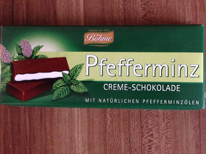 Böhme Pfefferminz Creme Schokolade