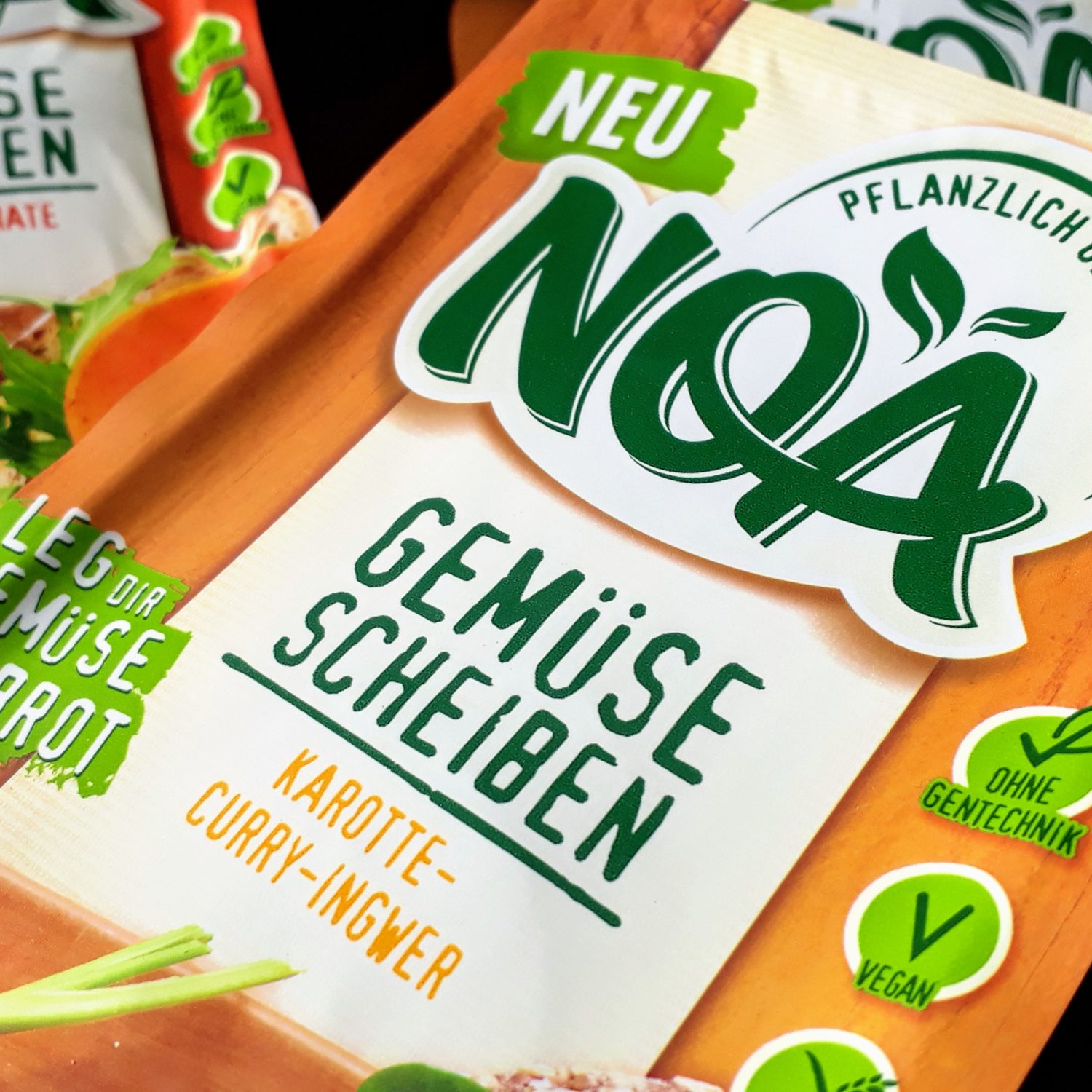NOA Gemüsescheiben Karotte-Curry-Ingwer