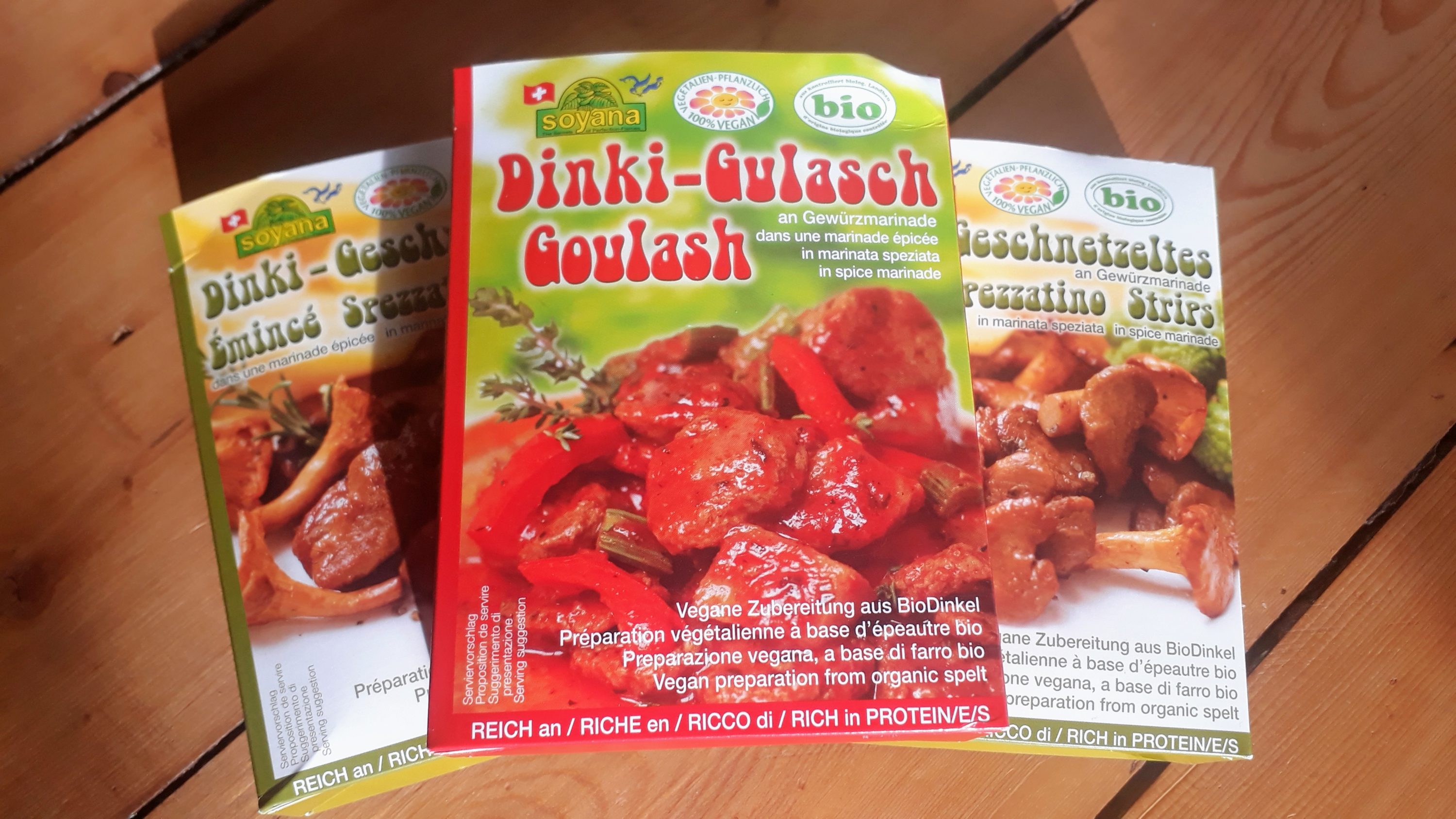 Dinki-Gulasch und Dinki-Geschnetzeltes