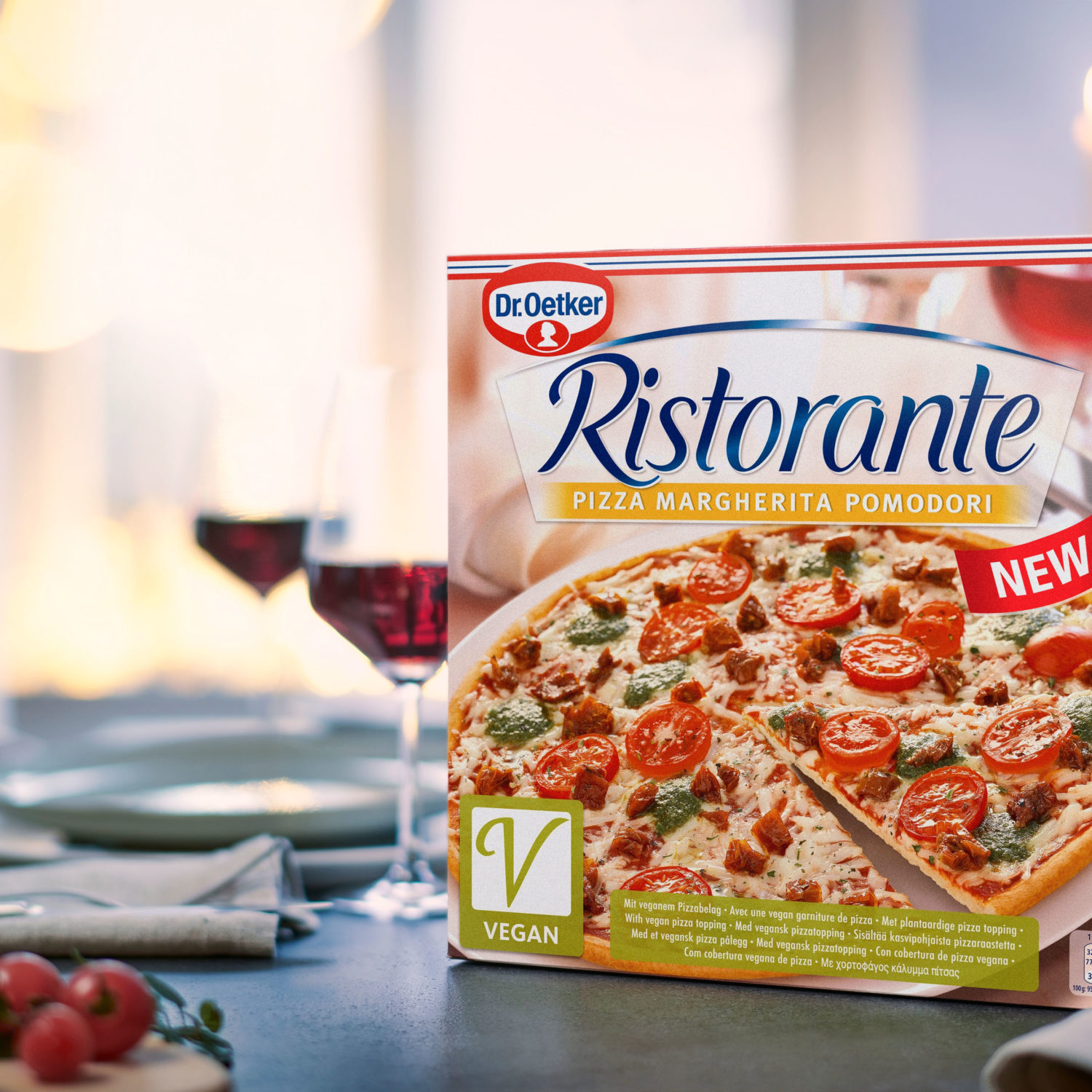 Die neue vegane Pizza von Dr. Oetker