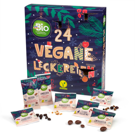 Veganer Adventskalender von dmBio