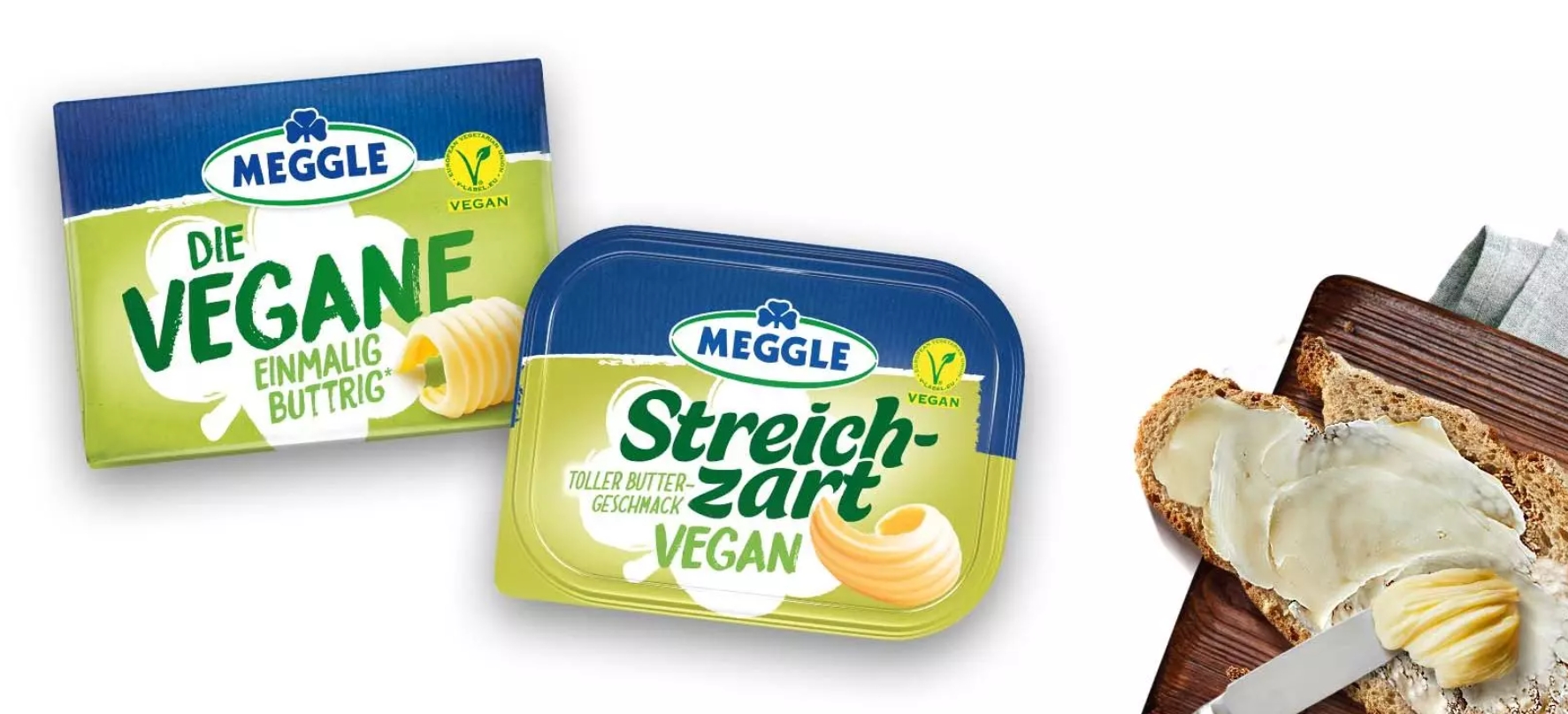 Vegane Produkte von Meggle