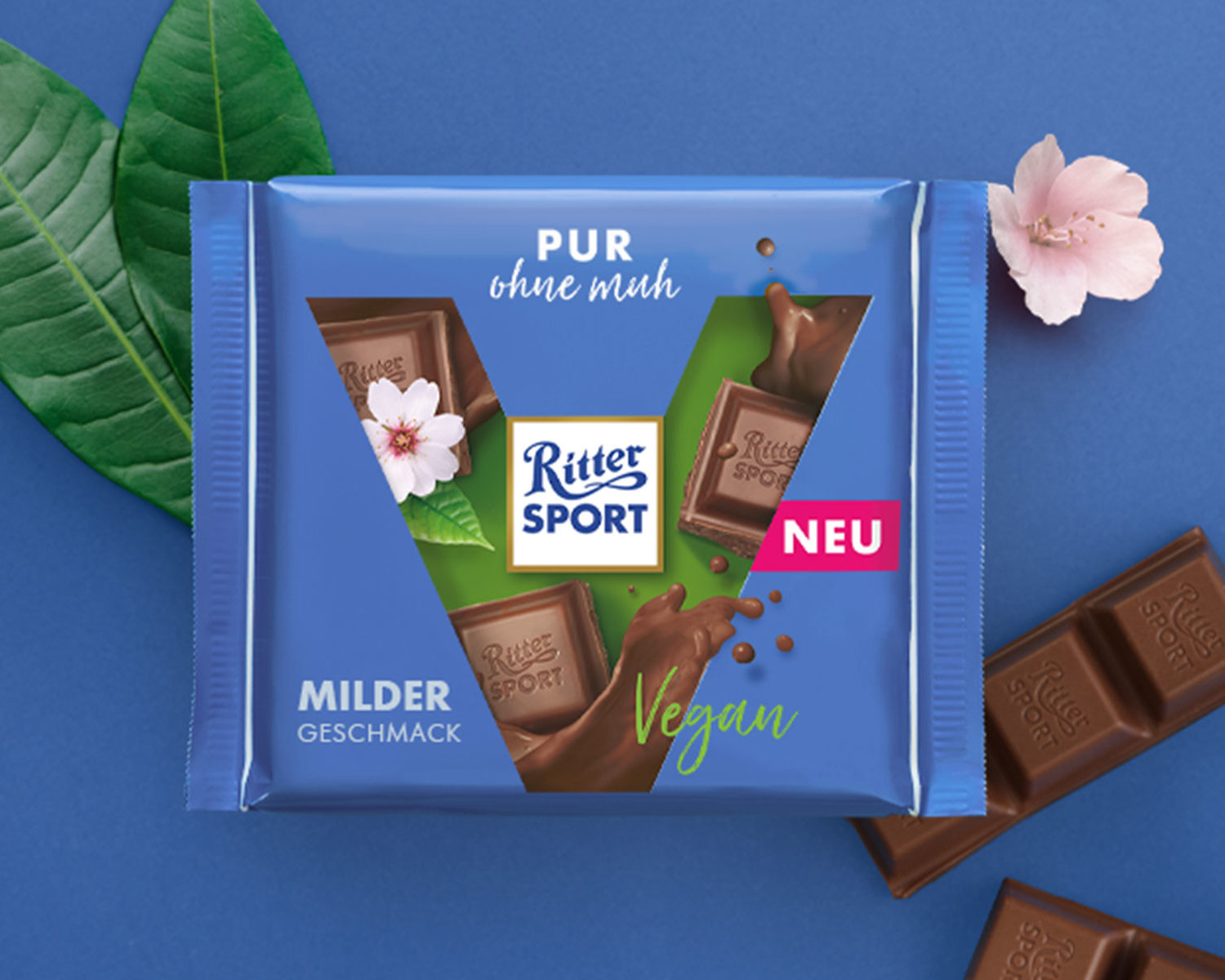 Vegane Schokolade von Ritter Sport