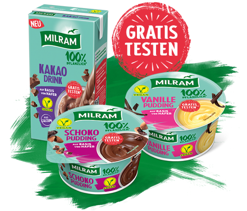 Vegane Produkte von Milram testen