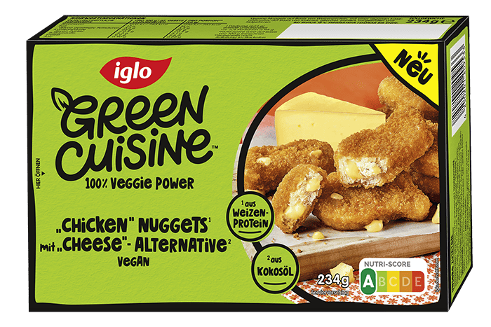 Chicken Cheese Nuggets von iglo