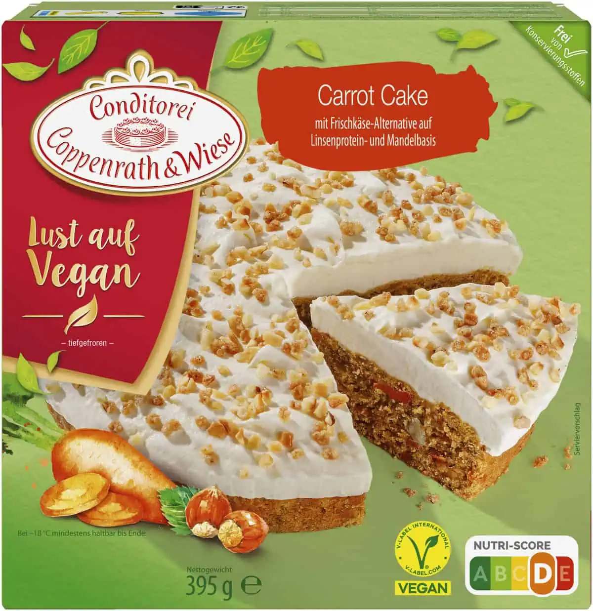 Neue vegane Torte von Coppenrath & Wiese